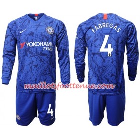 Maillot/Tenue Chelsea Fabregas 4 Enfant Domicile 2019/2020 Manche Longue